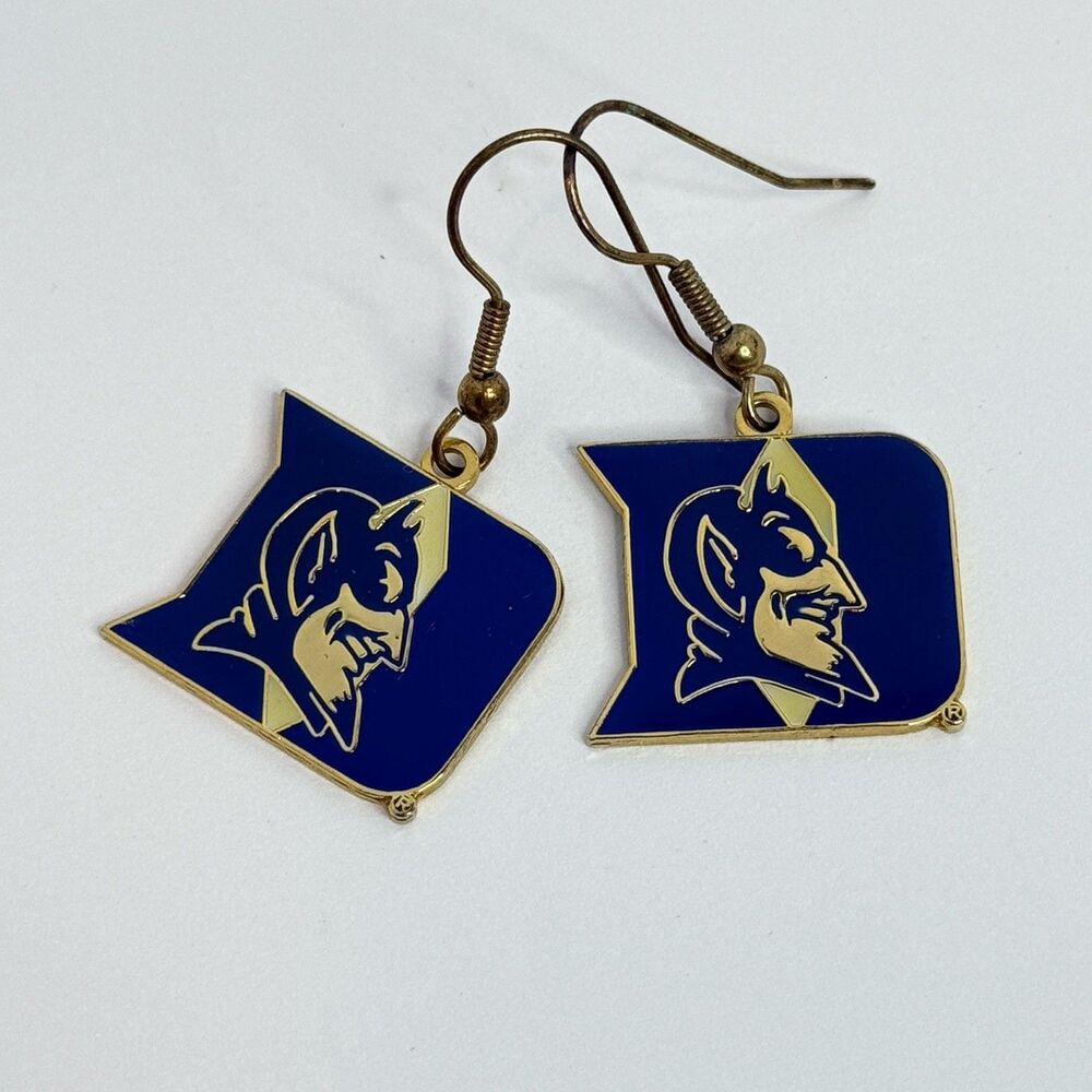 Duke Blue Devils Dangler Earrings